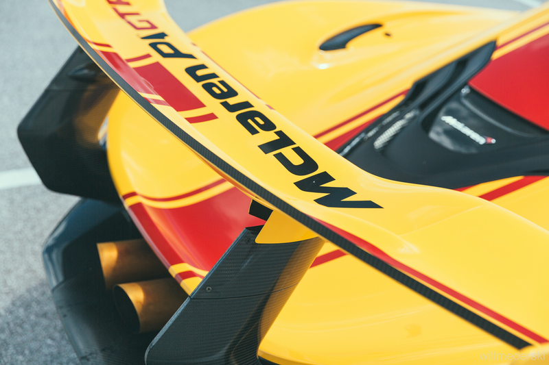 Illustration for article titled McLaren P1 GTR Casually Parked Amongst PlebeiansÂ